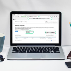 Le câble dans le boîtier USB-A - iPhone Lightning MFi 2m - noir