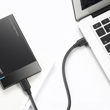 Kabel USB-A 3.0-kabel - USB-C 3A 2M - Svart