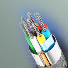 Kabel USB-A 3.0-kabel - USB-C 3A 2M - Svart