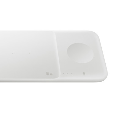 3in1 Samsung Trio Charger de inducción para teléfono / Galaxy Reloj / Buds - Blanco