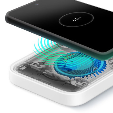 Laddare Samsung Trådlös laddare Duo Induktion 15W - Vit