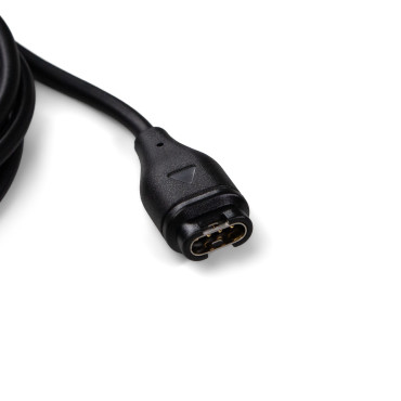 Magnetni polnilnik za Smartwatch Garmin z USB-A - Black