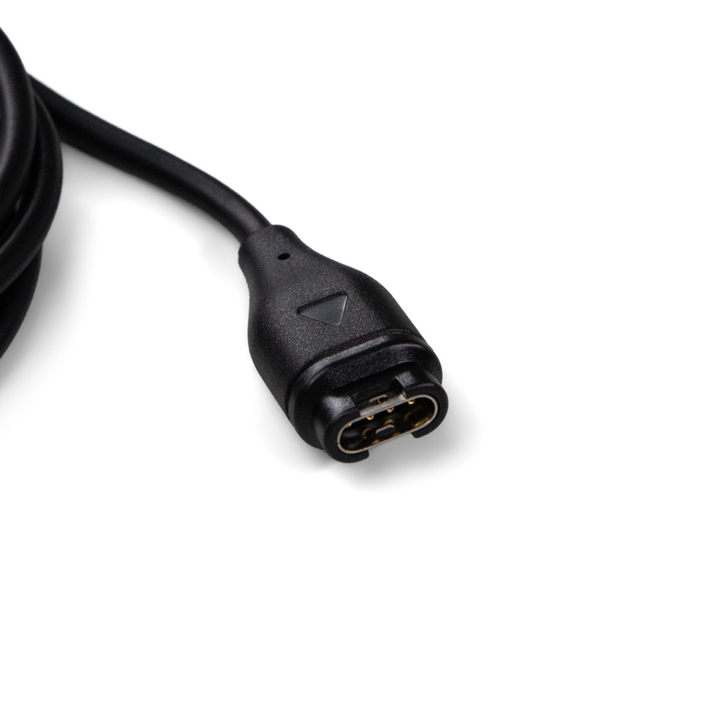Magnetisk laddare för SmartWatch Garmin med USB-A - Svart