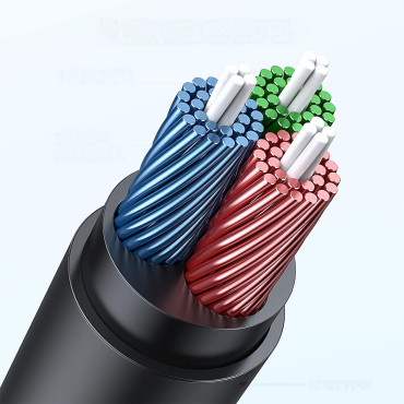 AUDIO MINI JACK PREDAJ 3.5mm 5m - striebro