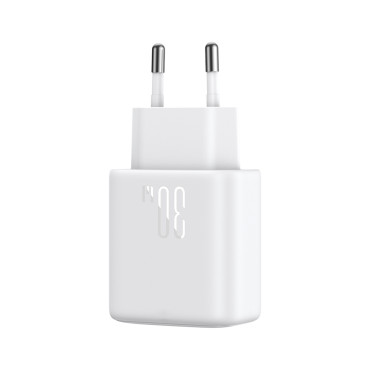 USB-C PD 30W QC SFC - Carregador de Rede Branca