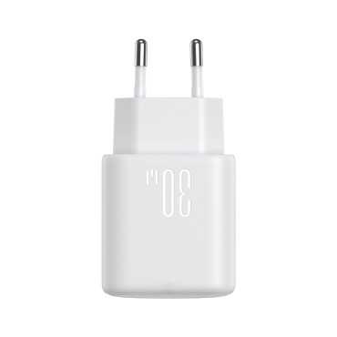 USB-C PD 30W QC SFC - Carregador de Rede Branca