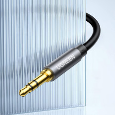 AUDIO MINI JACK PREDAJ 3.5mm 5m - striebro