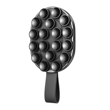Alça magnética no telefone 4.7-7 '' com ventosas para o espelho - preto