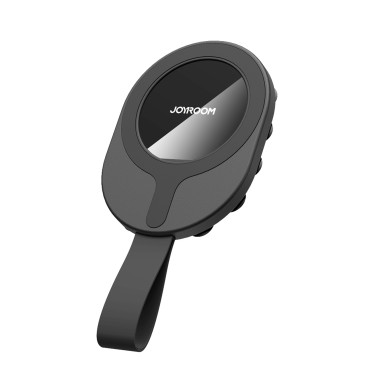 Magnetiskt handtag på telefonen 4.7-7 '' med sugkoppar för spegeln - svart