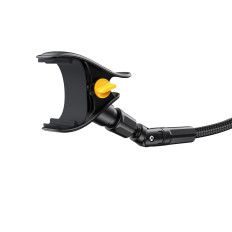 Halter für einen Desktop mit einem flexiblen gänzernhaltigen Arm - schwarz