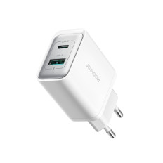 USB-C hálózati töltő - USB-A 30W PD - fehér