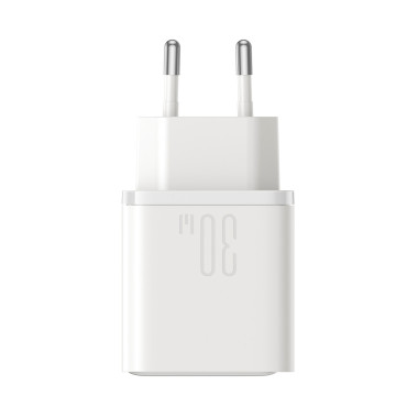 Δίκτυο USB-C Δίκτυο - USB-A 30W PD - λευκό