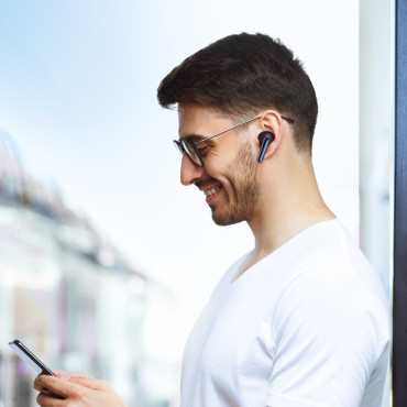 Auriculares FunPods TWS in-ore con protección Bluetooth 5.4 ANC y IP54 - Negro