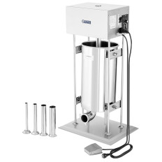 Stuffer di riempimento per salsiccia elettrica con un motore Royal Catering + 4 Laghi 15L
