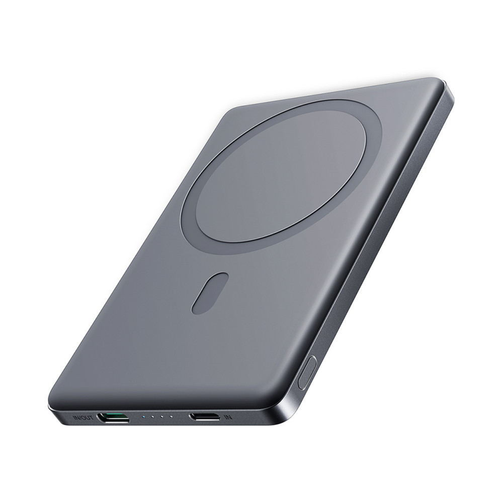 PowerBank 5000Mah USB-C 20W PD a indukčné zaťaženie 15W - Gray