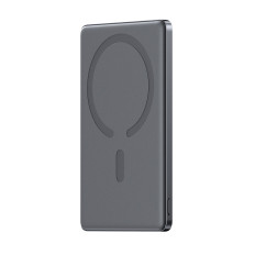 POWERBANK 5000MAH USB-C 20W PD ir indukcinis pakrovimas 15W - pilka