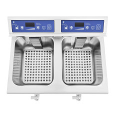 Dvostruka indukcija friteza dvostruko indukcija 7000W 230V Royal Catering 2x 10l