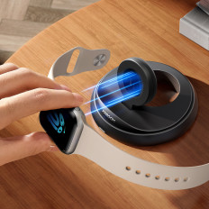 Ładowarka indukcyjna składana do zegarków Apple Watch - czarna