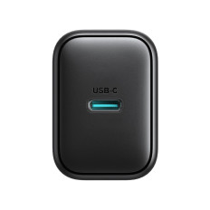 Nätverkslastare USB-C 25W SFC PPS PD + USB-C 1M-kabel - Svart