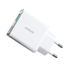 Mali in supercianik omrežja polnilnik 20W USB-A USB-C-WHITE