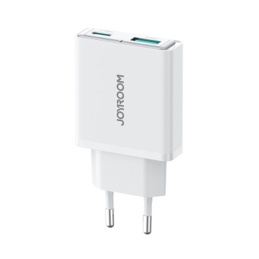 Mali in supercianik omrežja polnilnik 20W USB-A USB-C-WHITE