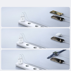 Caricabatterie di rete piccolo e supercienka 20W USB-A USB-C - Bianco