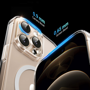Casty Cleary Clear Magnetic Case na iPhone 16 Pro - transparentní
