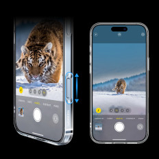 Case Classy Cleear Magnetic case on iPhone 16 Plus - Transparent