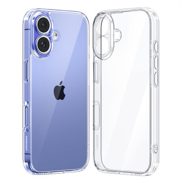 Case Classy Clear Beskyttelsesveske på iPhone 16 Plus - Transparent