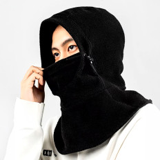 Balaclava utomhus vindtät vattentät polar - svart