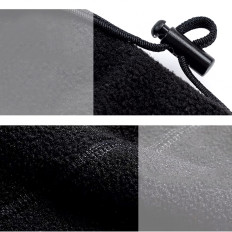 Balaclava ao ar livre à prova de vento impermeável polar - preto