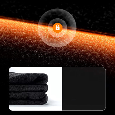 Polaire imperméable à l'eau de Balaclava à la coupe extérieure - Noir