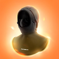 Balaclava ao ar livre à prova de vento impermeável polar - preto