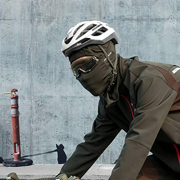Sport Balaclava Uppvärmning Andas - Svart