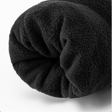 Guantes de esquí Panda para niños y tamaño adulto S - Negro / Blanco