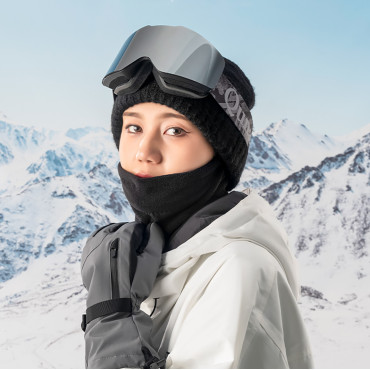 Ski-Kamin-thermischer Komfort Ola Größe L - Schwarz