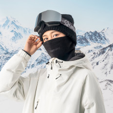Chaminé de esqui Thermal Confort Ola Tamanho L - Preto