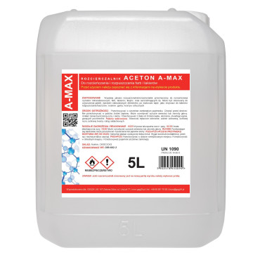 Aceton oldószer A-MAX 5L...