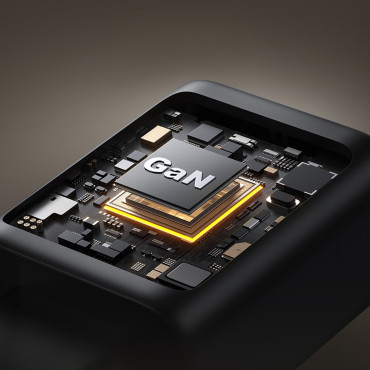45W GAN Network Oplader til Samsung Ultra - Sort