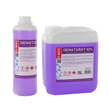 Denaturate alkohol kontaminovaný D-max 5L