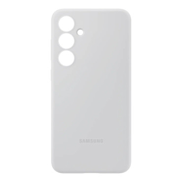 Case Samsung Silikon Etui för Galaxy S24 Fe - Grå