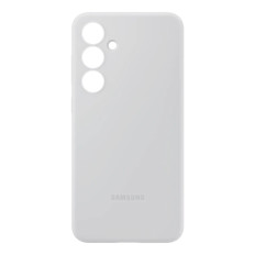Case Samsung Silicone Case voor Galaxy S24 Fe - Gray