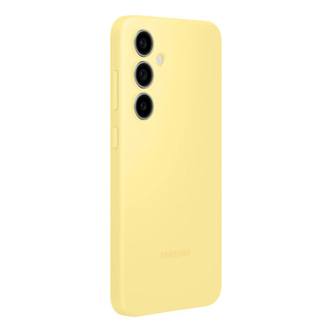 Caso Samsung Silicone Case para Galaxy S24 Fe - Amarelo