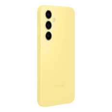 Case Samsung Silikonetui til Galaxy S24 Fe - Gul