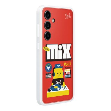 Fall Samsung Flipsuit-Hülle für Galaxy S 24 FE - rot