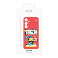 Caso Samsung Flipsuit Case para Galaxy S 24 Fe - Vermelho