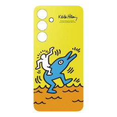 Case Samsung flipsuit eset a Galaxy S 24 Fe - sárga