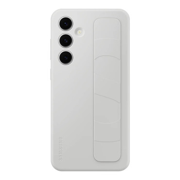 Case Samsung Stalni oprijem primeru z ročajem in stojalo za Galaxy S24 FE-GRAY