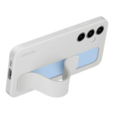 Case Samsung Stående Grip-sag med håndtag og står for Galaxy S24 Fe - Grey