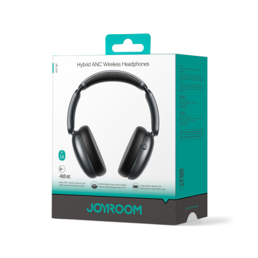 Cuffie wireless J-Head Series JR-JH1 con ANC Bluetooth - Nero